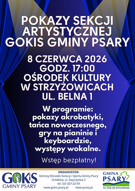 Pokaz sekcji arstytycznej GOKiS