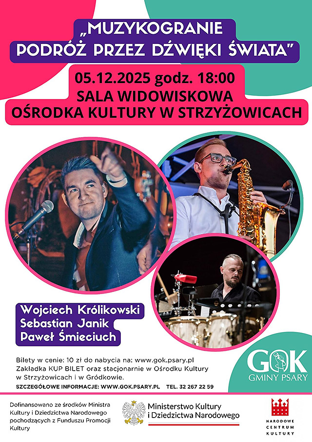 Koncerty Rodzinne Muzykogranie grudzien