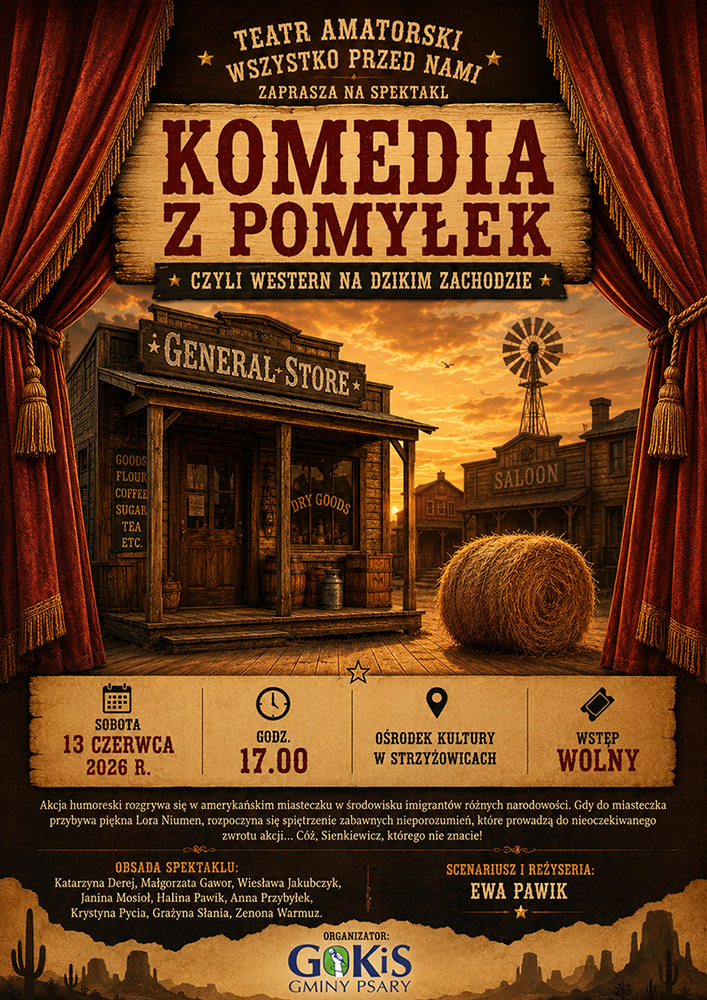 Spektakl Teatralny Komedia z Pomyłek